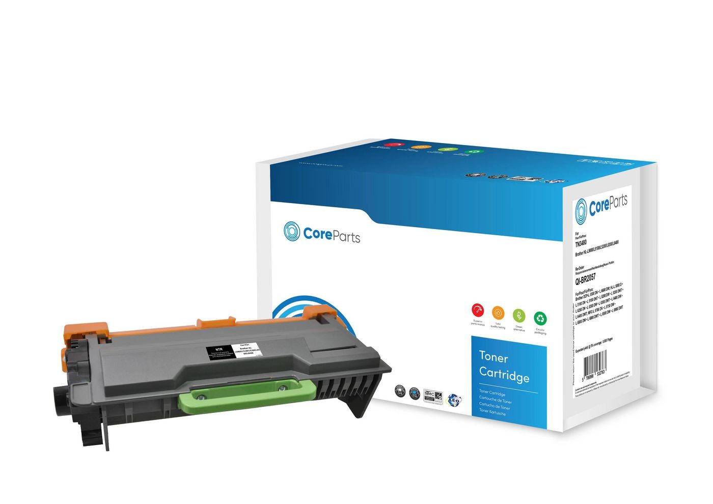 CoreParts QI-BR2057 Toner Black TN3480
