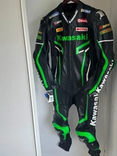 Kawasaki Ninja Leather Racing Suit Motorcycle Racing Leathe Customized