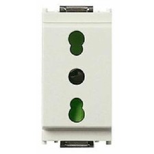 VIMAR IDEA PRESA SICURY 16A COLORE BIANCA 16203.B