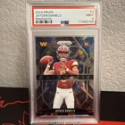 2024 Panini Prizm Prizmatic Jayden Daniels #3 Silver Prizm (RC) PSA 9