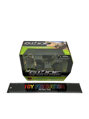 Hasbro G.I. Joe The Rise Of Cobra TIGER CLAW A.T.V. W/ LEATHERNECK