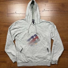 Red Bull Racing Hoodie Sweater Men M Gray Oversized Formula 1 Infiniti Car Track