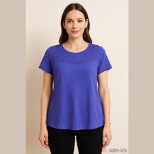 Liz Claiborne 2X Lavender Blue Pre-worn. Shor...