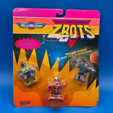 Vintage 1993 Galoob Micro Machines Z-BOTS Robots Zaton