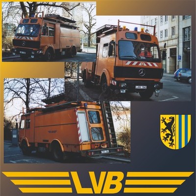 3 Fotos, LVB, MB Tram Turmwagen, 1998