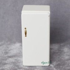 1:12 Scale Vintage Handmade Dollhouse Miniature Single Door Refrigerator