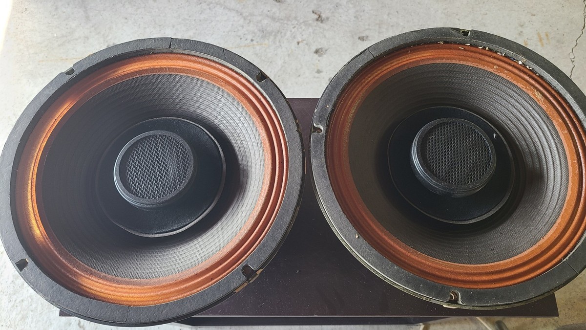Jensen SG-210 Sigma Series Vintage Coaxial Speakers 1 PAIR Tested