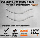 <!--F#f_0-->2x 5 Leaf Spring Dacromet Trailer Galvanised Slipper Spring Suspension 900kg Pr<!--F/-->