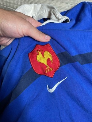 Maillot De Rugby De L'Equipe De France N°7 Saison 1998/1999 Taille XL