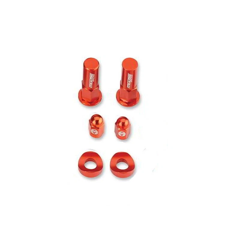 Moose Bling Pack Billet Aluminum Orange KTM 125SX 200EXC 200SX 200XC 250EXC - Image 4 of 4
