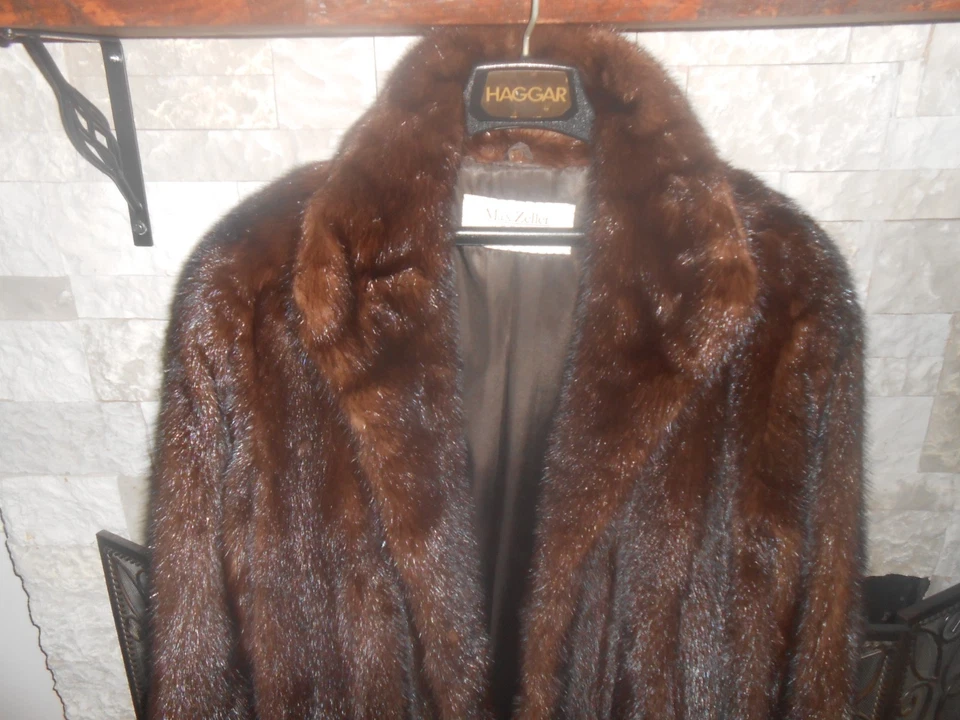Max Zeller Sable color Mink Coat-Size 20-Excellent Condition - Image 2 of 4