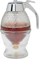 Mrs. Anderson's Baking Syrup Honey Dispenser, Glass with Stand 
