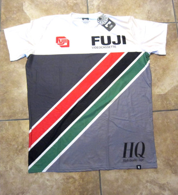 Hoodie Lab FUJI Videocassette VHS Graphic T-Shirt Men's Size 3XL Double Sided