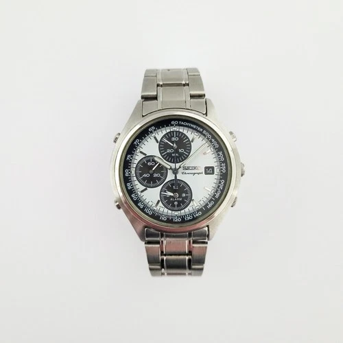 Vintage Seiko Chronograph 7T32 7C60 FOR PARTS OR REPAIR / AS-IS