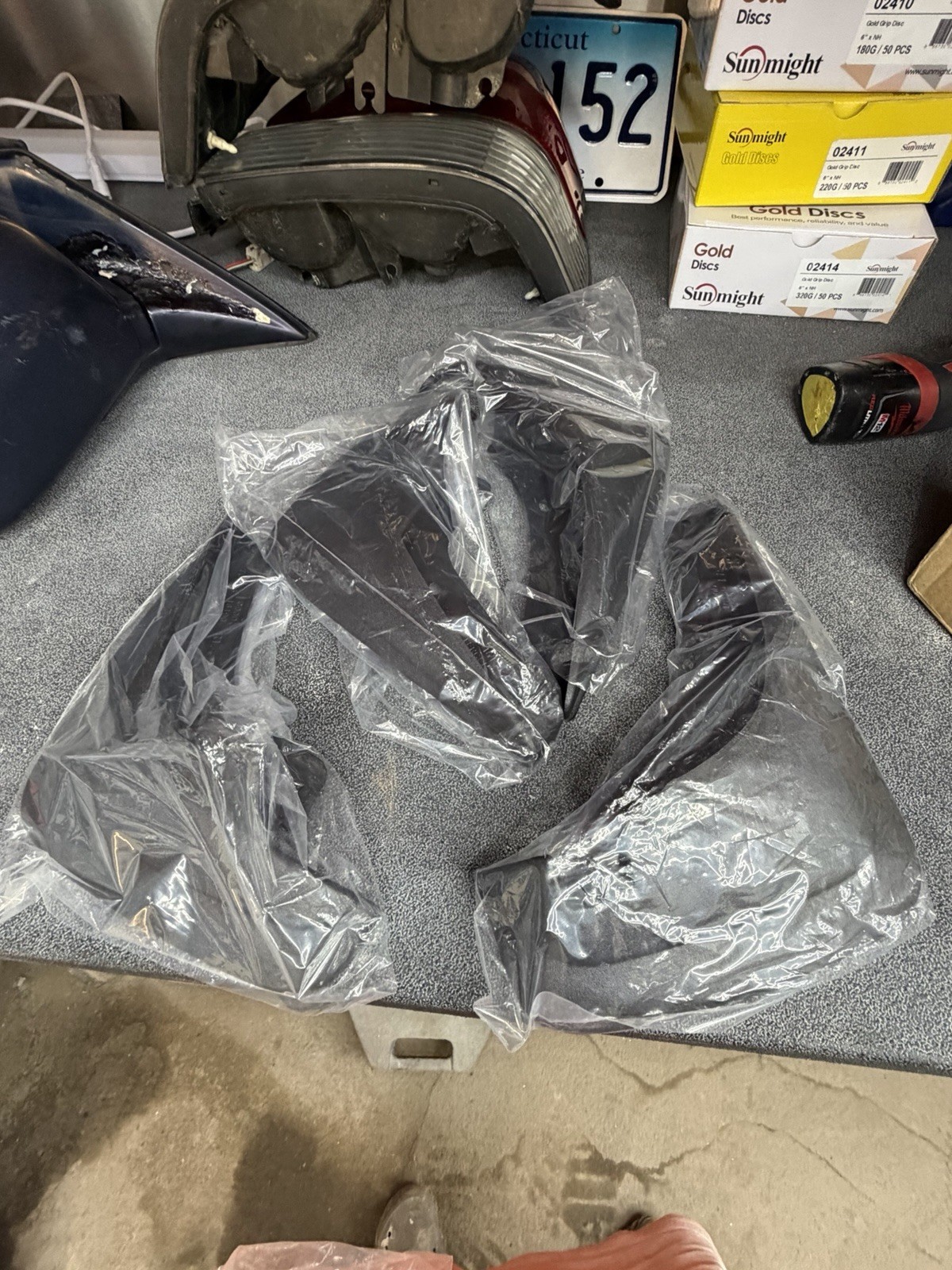 1995-1999 Toyota Tercel 2dr Mudflaps Set of 4