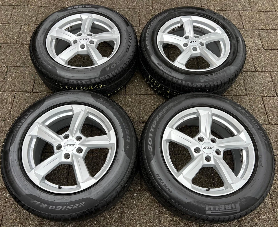 4 ALU WINTERRÄDER AUDI A6 C8 F2 225/60R17 99H PIRELLI 2021 FREIHAUS - Bild 2 von 4