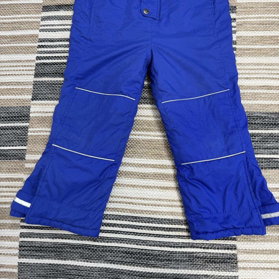 Pantalones con tirantes de nieve Hanna Andersson juveniles 120 ropa de invierno aislada esquí ajustable Foto 3 de 4