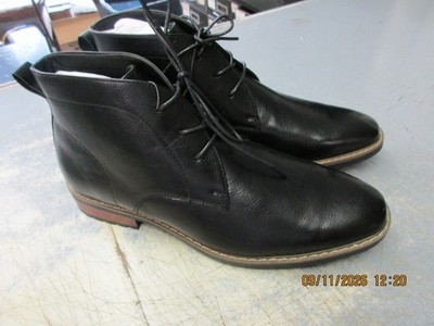 New Sonoma Goods for Life Men s Ortholite ECO Ledger Black Shoes - Size 10M