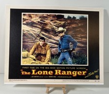 Warner Brothers: THE LONE RANGER 1956 First Motion Picture Lobby Card (Tonto)