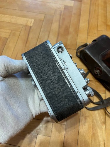 Appareil photo argentique 35 mm vintage Mir (Zorki-4) ne fonctionne pas - Photo 7/15