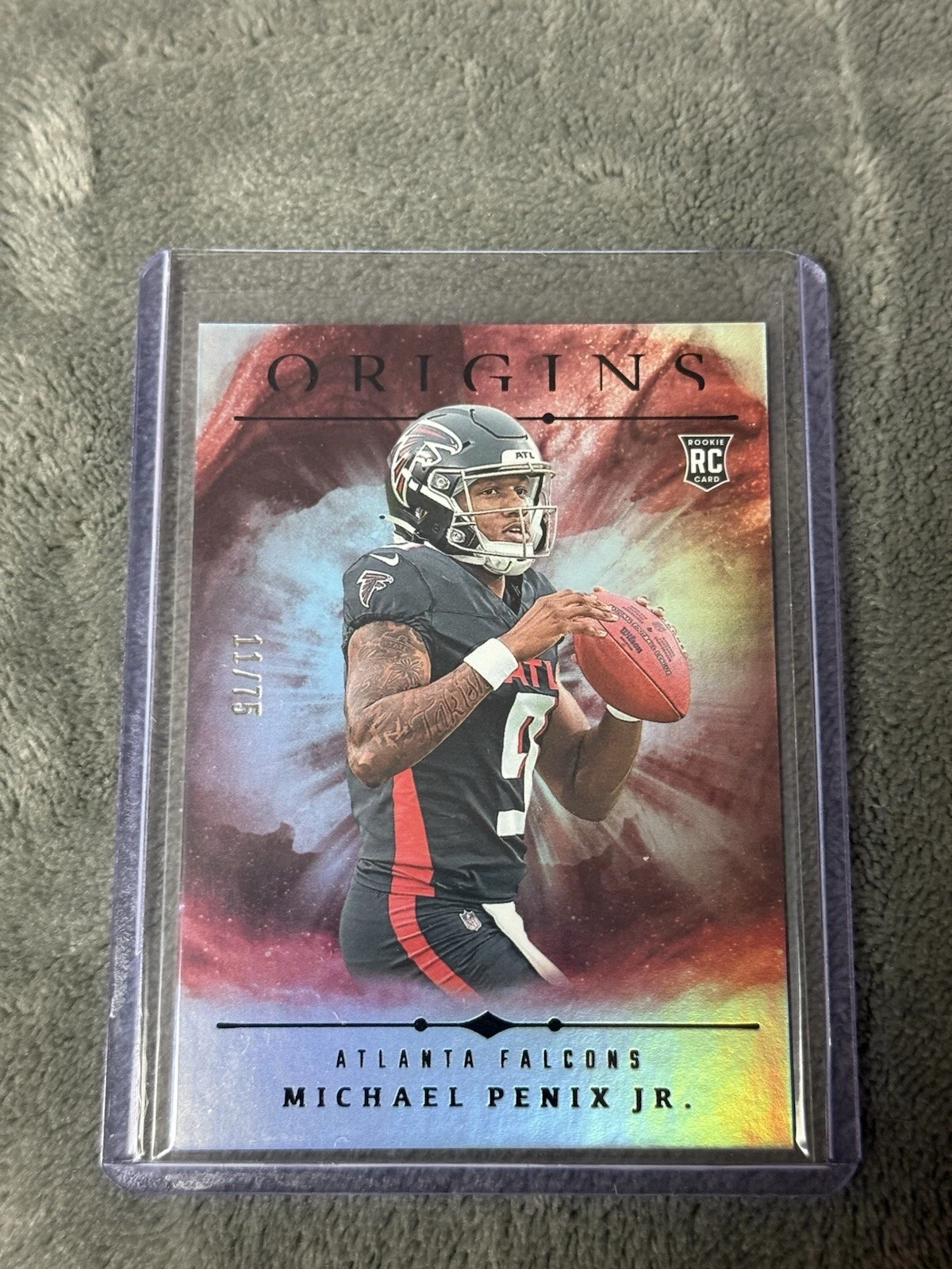 2024 Panini Origins - Rookies Silver #124 Michael Penix Jr. /75 (RC)