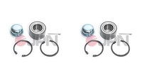 JPN 2X Radnabe Radlagersatz Vorderachse FüR Opel Meriva Corsa C F08 F68 X01