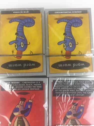 Cranium Primo Edition Replacement Cards 4 Boxes with Sealed Cards (2 Decks/Box) - Picture 11 of 12