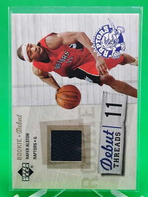 Rafer Alston 2005-06 Upper Deck Rookie Debut Debut Threads Jersey Relic #DT-AL