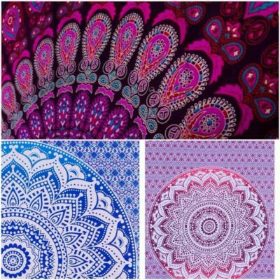 Tapisserie Murale Suspendue D'art De Bouddha Indien, Décoration Murale De Salle De Méditation, Mandala, Tissu De Fond De Maison Esthétique Boho - Foto 6