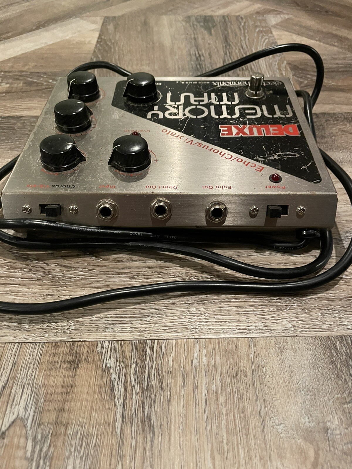 ElectroHarmonix Deluxe Memory Man Echo Chorus Vibrato Pedal VINTAGE eBay