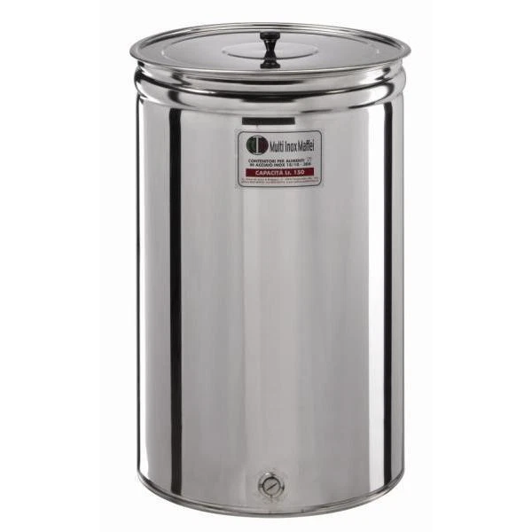 STAINLESS STEEL OIL DRUM CONTAINER 150/200/300/500 LITRE CONTAINER