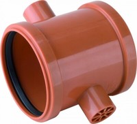 Airfit Kg-Doppelschiebemuffe Pp Plus Dn 110 FüR Kg-Rohr 30110KG