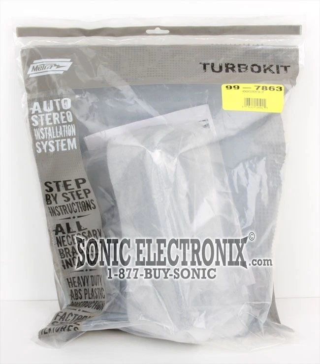 Kit de tablero de instalación DIN único Metra 99-7863 para Honda Element 2003-11 Foto 3 de 3