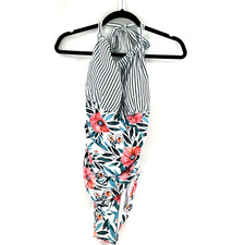 Eomenie Womens One Piece Swimsuit Tummy Control Halter Slimming Bathing Suit