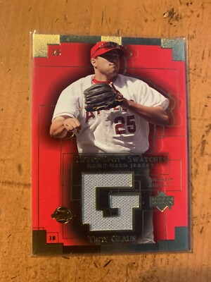 2003 Sweet Spot Swatches #TG Troy Glaus | eBay