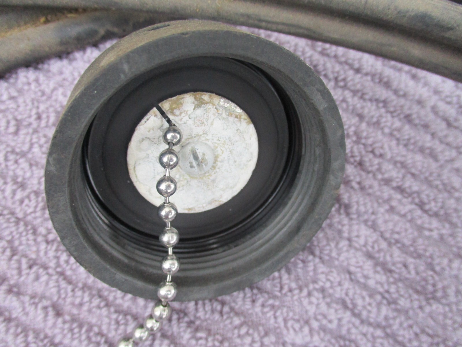 Vintage OMC Johnson Evinrude pressure gas tank fitting, cap