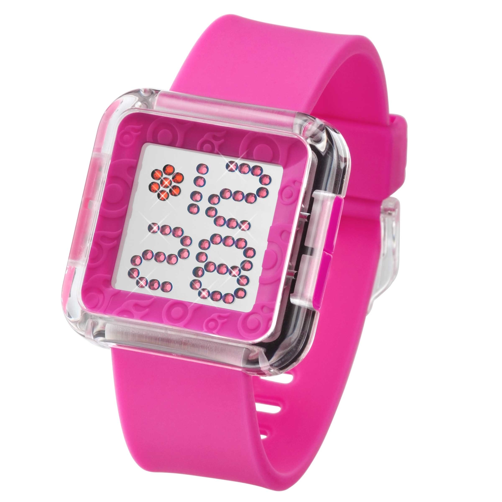 crystal digital watch