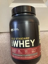Optimum Nutrition Gold Standard 100% Whey Protein Powder, Double Rich Chocolate,