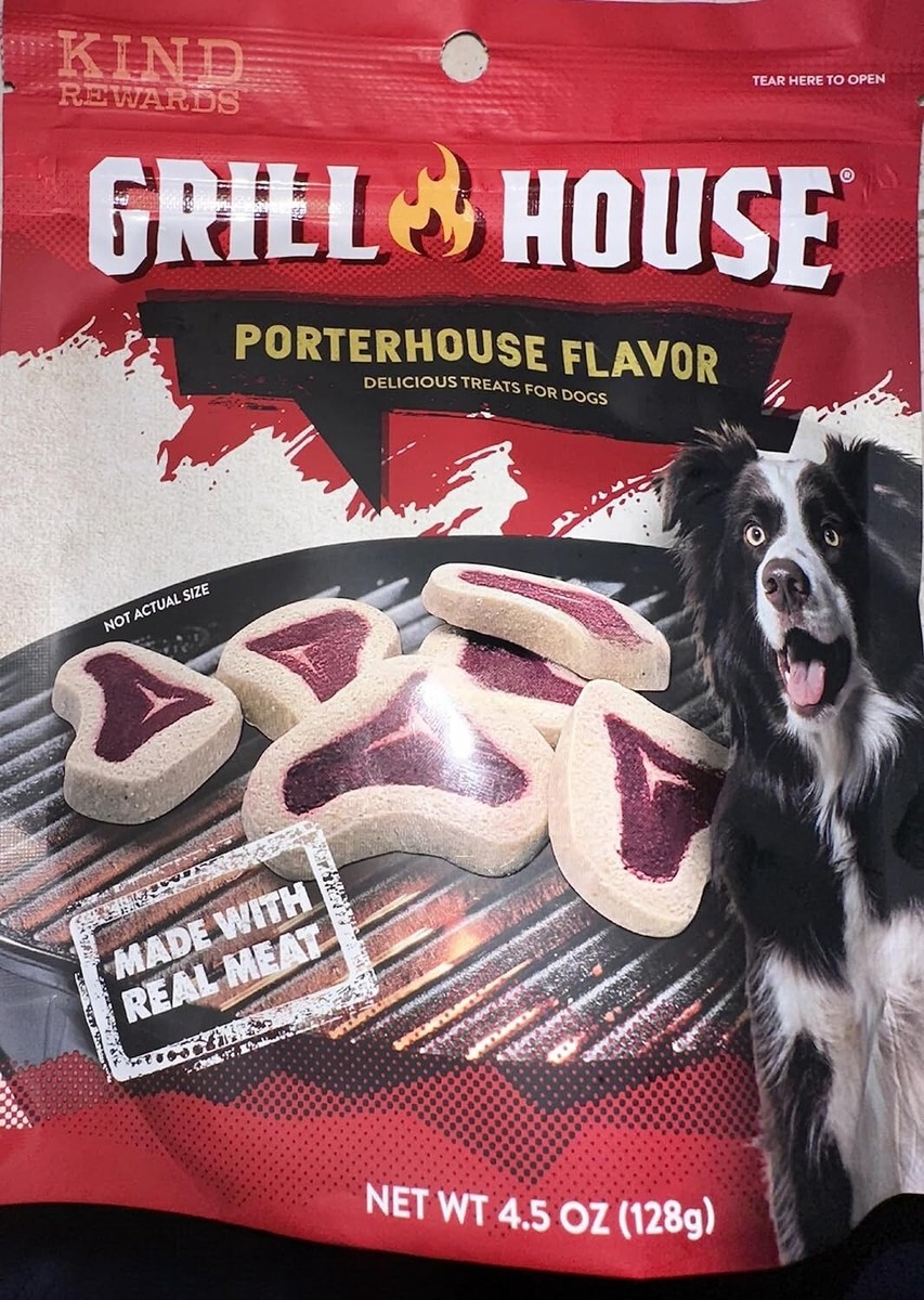 SET OF 2 Kind Rewards Grill House Porterhouse Flavor Dog and Puppy