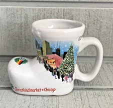 2012 CHRISTKINDLMARKET Boot Coffee Cocoa Mug ~ Chicago German Christmas Market