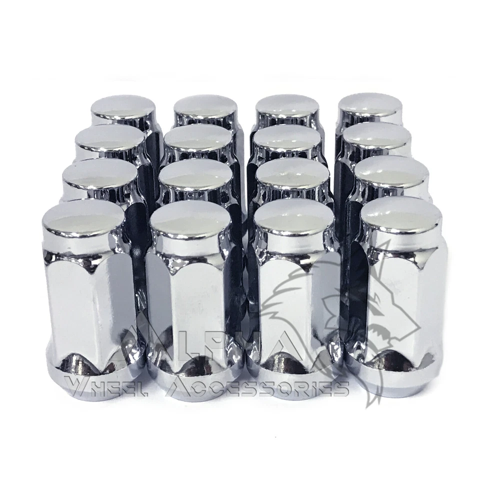 20 tuercas cromadas 14x1,5 para Dodge Challenger Scatpack SRT 2008 - más nuevo 1,75" Foto 3 de 4