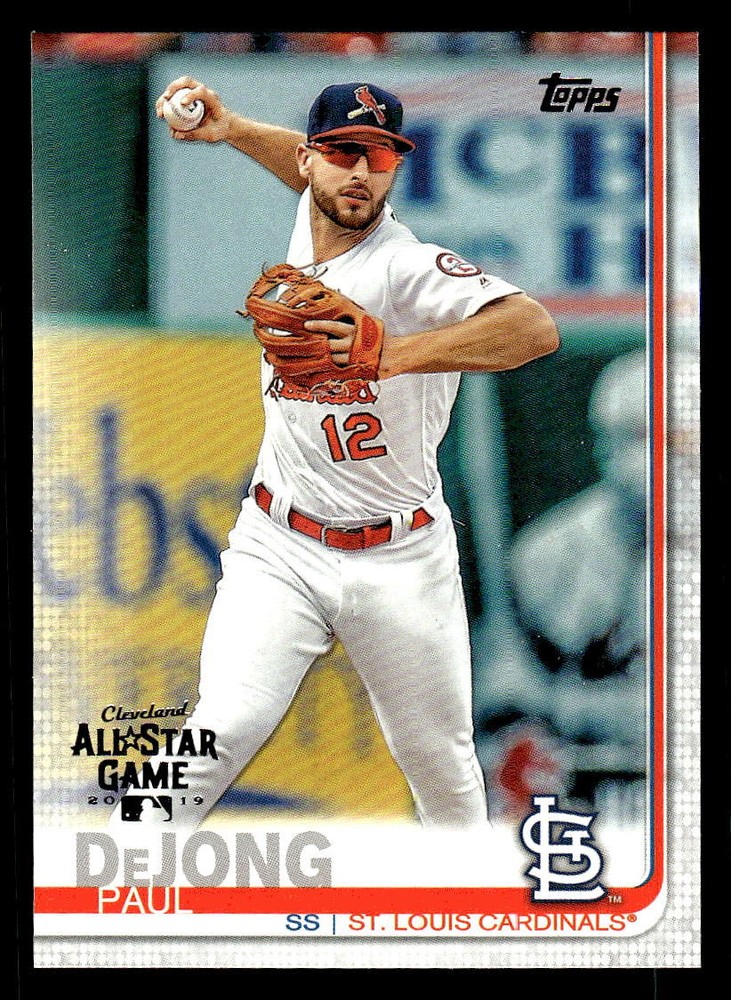 2019 Topps #125 Paul DeJong All-Star Game Foil Stamp Extra 35% Off 4+