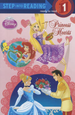 #ad Princess Hearts Disney Princess Step into Reading Paperback GOOD $4.63