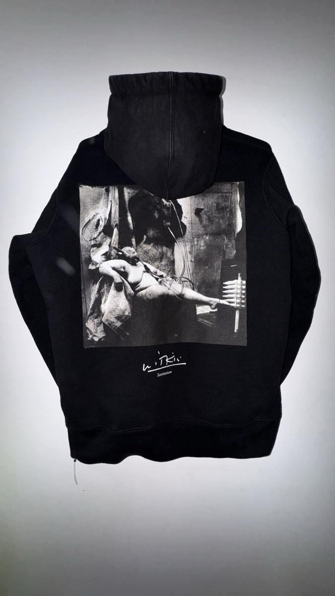 Supreme Hoodie Joel-Peter Witkin Sanitarium Sweatshirt Size Medium