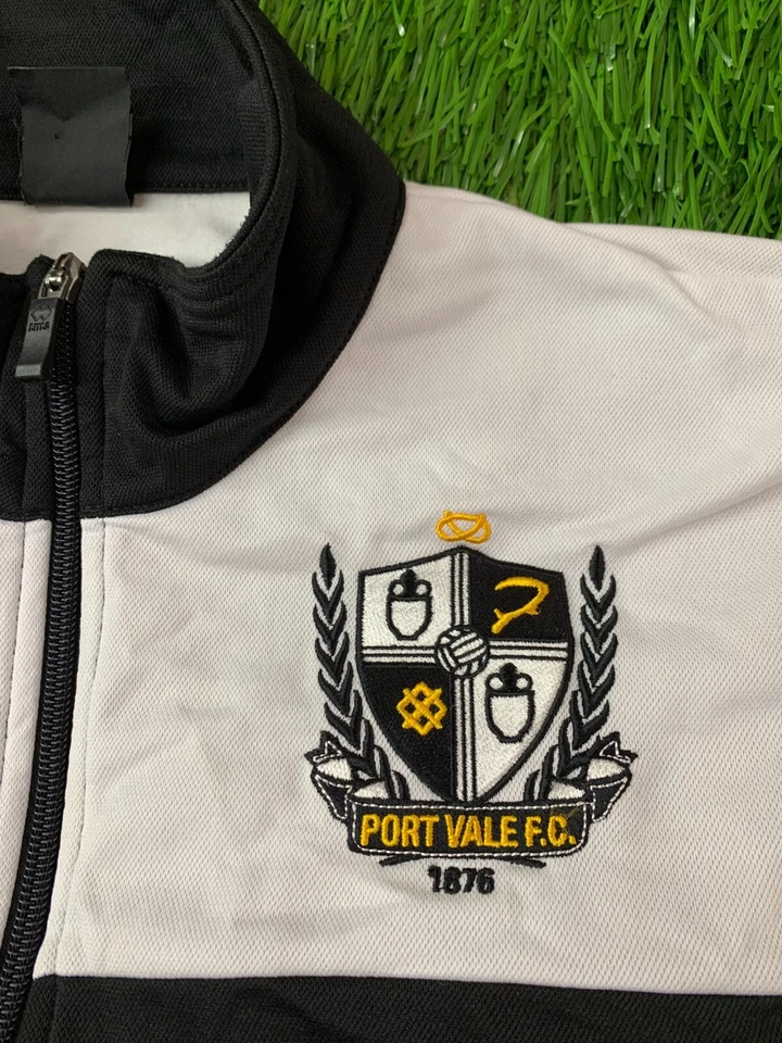 PORT VALE 2016/2017 FOOTBALL TRACK TOP JACKET TRAINING ERREA ORIGINAL SIZE M - Image 4 of 4