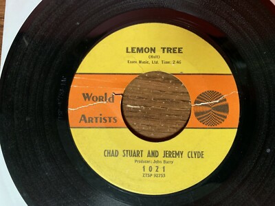 Vintage Chad & Jeremy 45 RPM 7