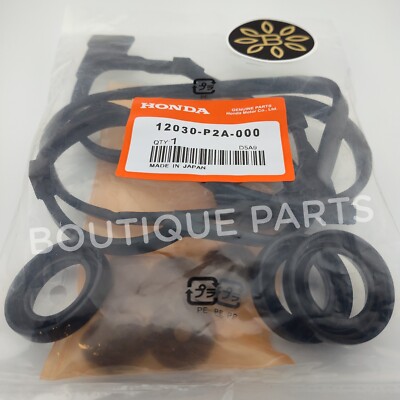 Genuine OEM Valve Cover Gasket Kit MASTER SEAL KIT 12030-P2A-000 Head for Honda