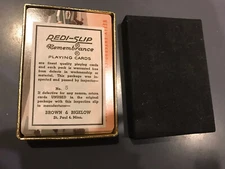 Vtg novelty Neely Enterprises Redi-Slip North Hollywood playing cards EC New?