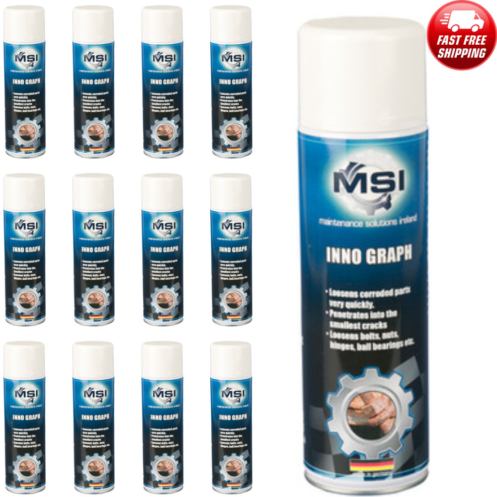 12x INNO-GRAPH De-Block Oil 500ml – DEBLOCK Alternative Rust Penetrant Dissolver