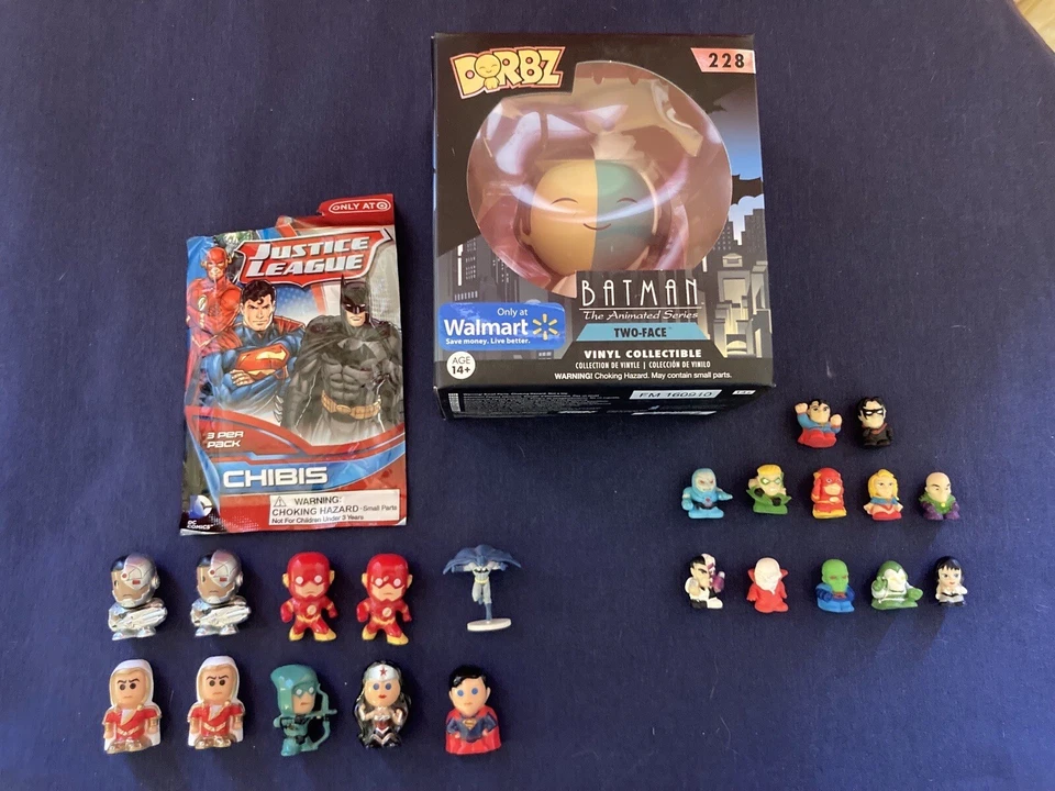 DC Comics Universe Lot- Squinkies, Chibis, Dorbz & POP Killer Croc Imposter 151 - Image 2 of 4